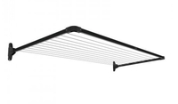 Single fold-down clothesline